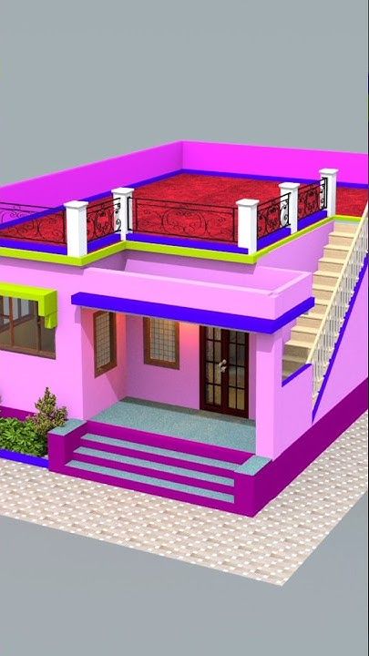 একতলা বাড়ির ডিজাইন ছবি