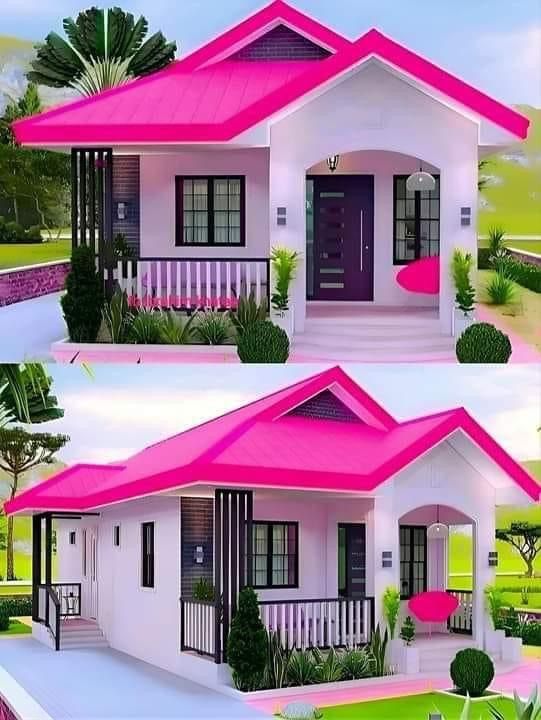 গ্রামের একতলা বাড়ি