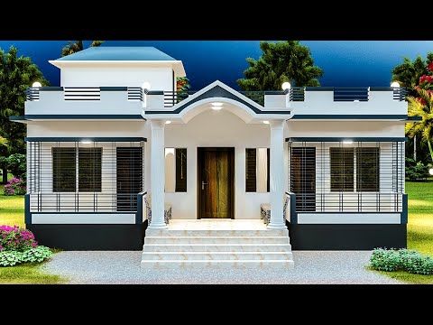 গ্রামের একতলা বাড়ির ডিজাইন