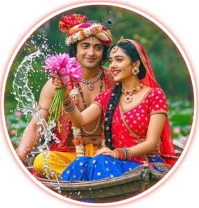 রাধা কৃষ্ণের ছবি png