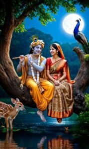 রাধা কৃষ্ণের রোমান্টিক ছবি