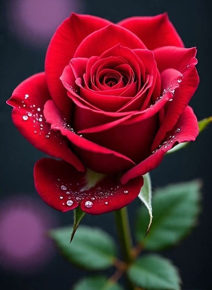 লাল গোলাপ ফুলের ছবি