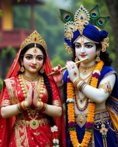 লীলা রাধা কৃষ্ণের ছবি