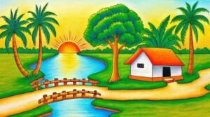 গ্রামের দৃশ্য ছবি hd